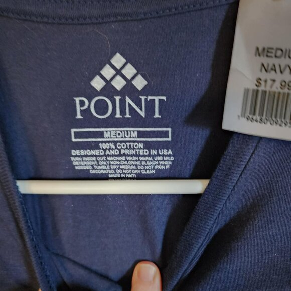 NWT Navy Blue Cleveland Ohio T-Shirt - Picture 3 of 4